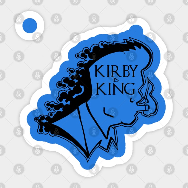 Kirby Is King Sticker by blakely737